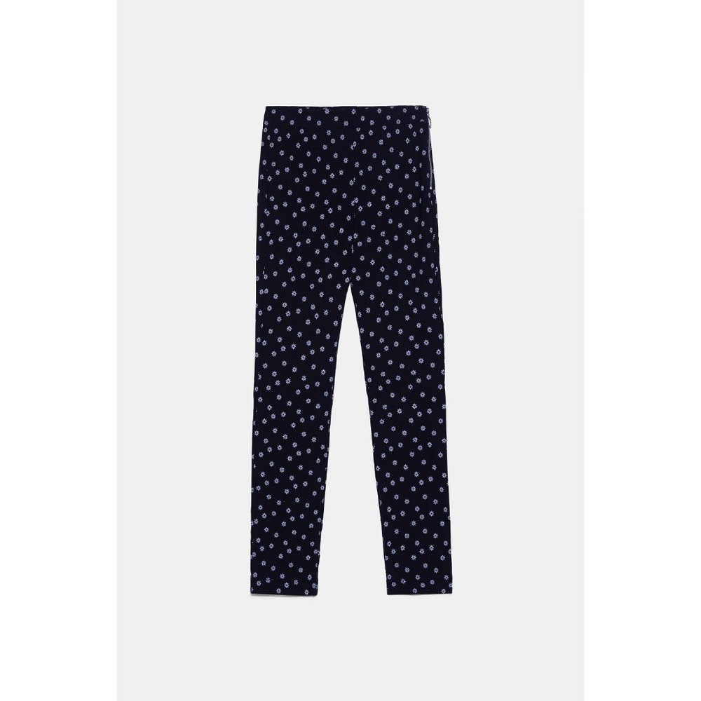 NWT floral print high-waisted pants